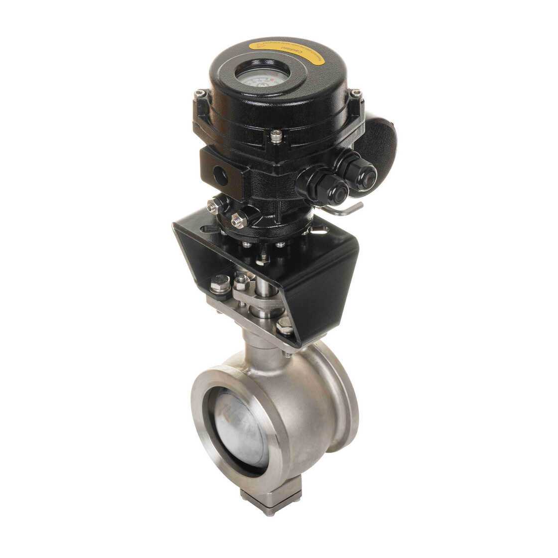 防爆电动V型球阀 防爆电动V型球阀