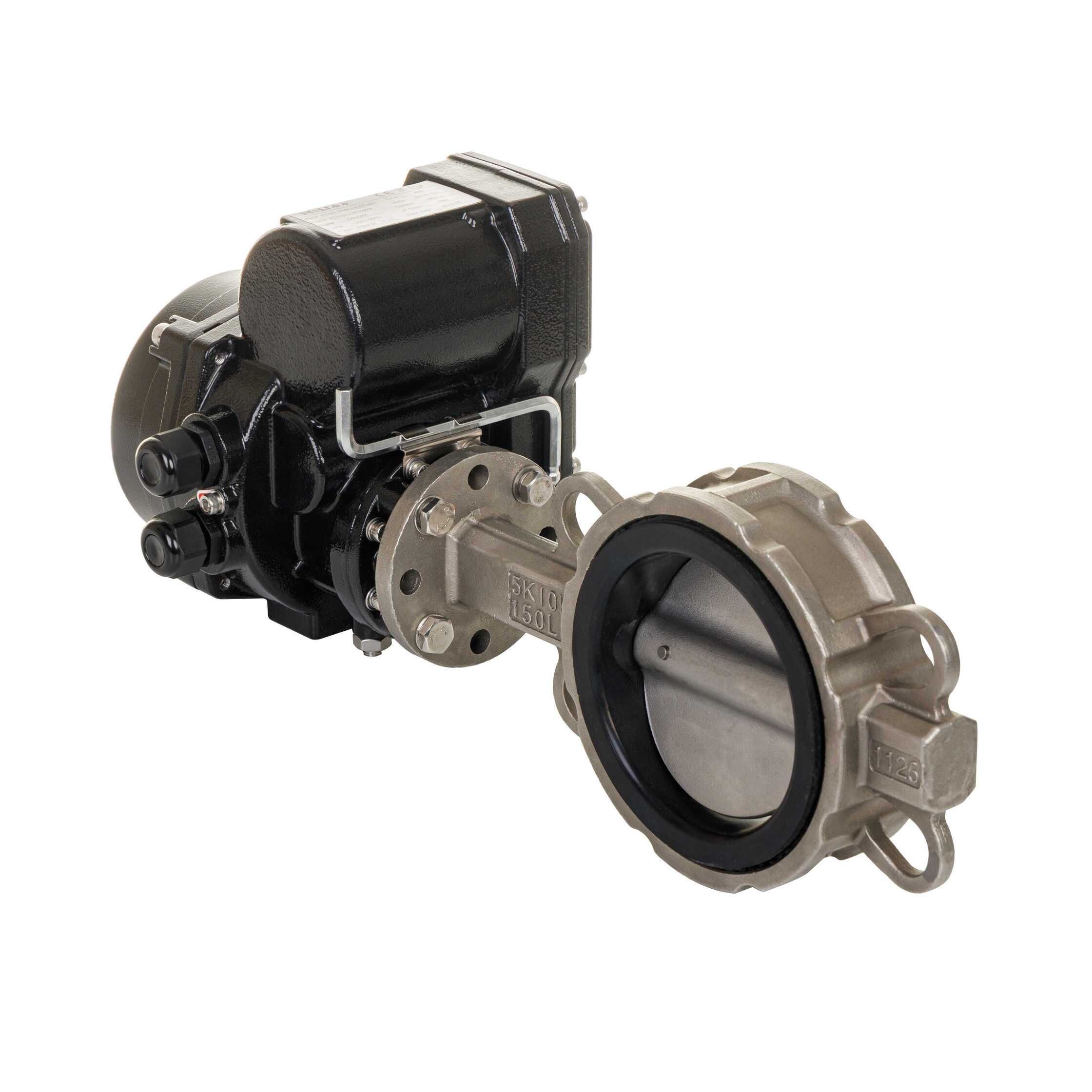 氢能源电动对夹式蝶阀 氢能源电动对夹式蝶阀